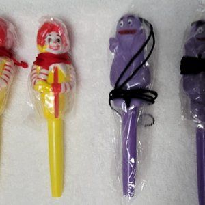 McDonald's Vintage New Pen Toppers